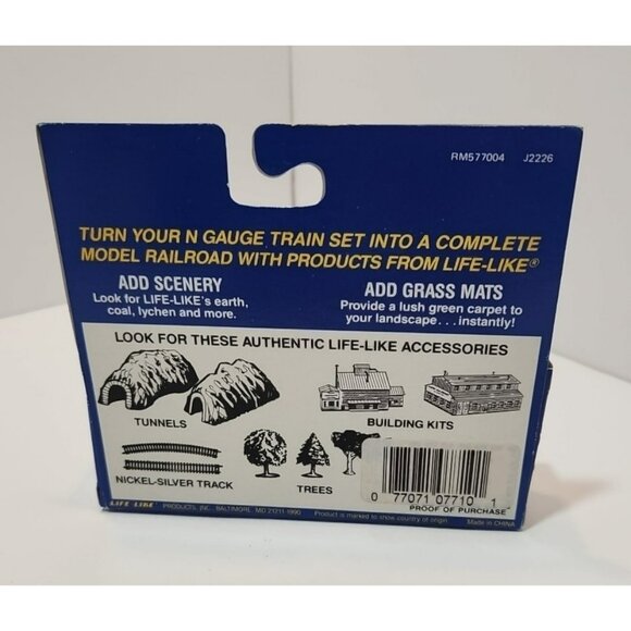 N Scale Life-Like 7710 ATSF Atchison Topeka Santa Fe Cupola Caboose #1943 - Picture 3 of 7